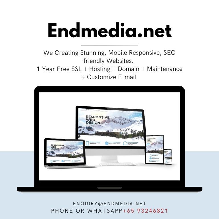 Website Design Development Packages E Commerce Online Shop Web Design Web Development Business Services Printing Design Marketing On Carousell