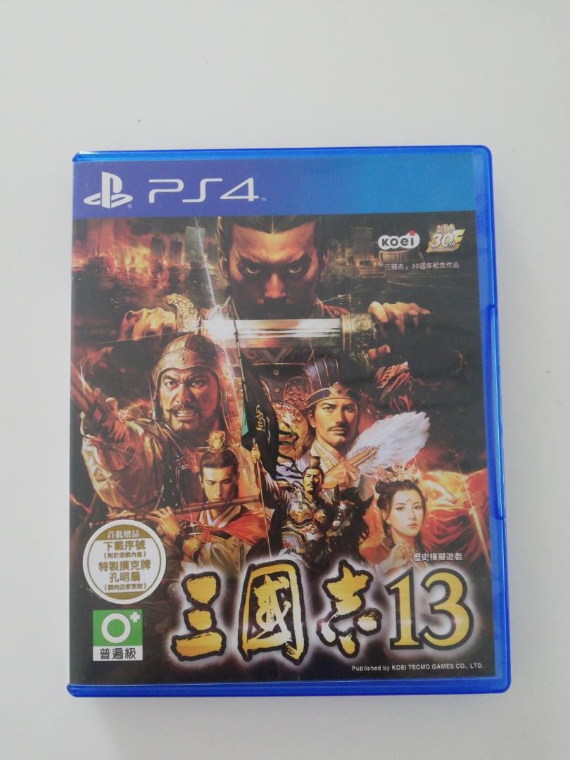 Ps4 Romance Of The Three Kingdoms Xiii Chinese Version Toys Games Video Gaming Video Games On Carousell