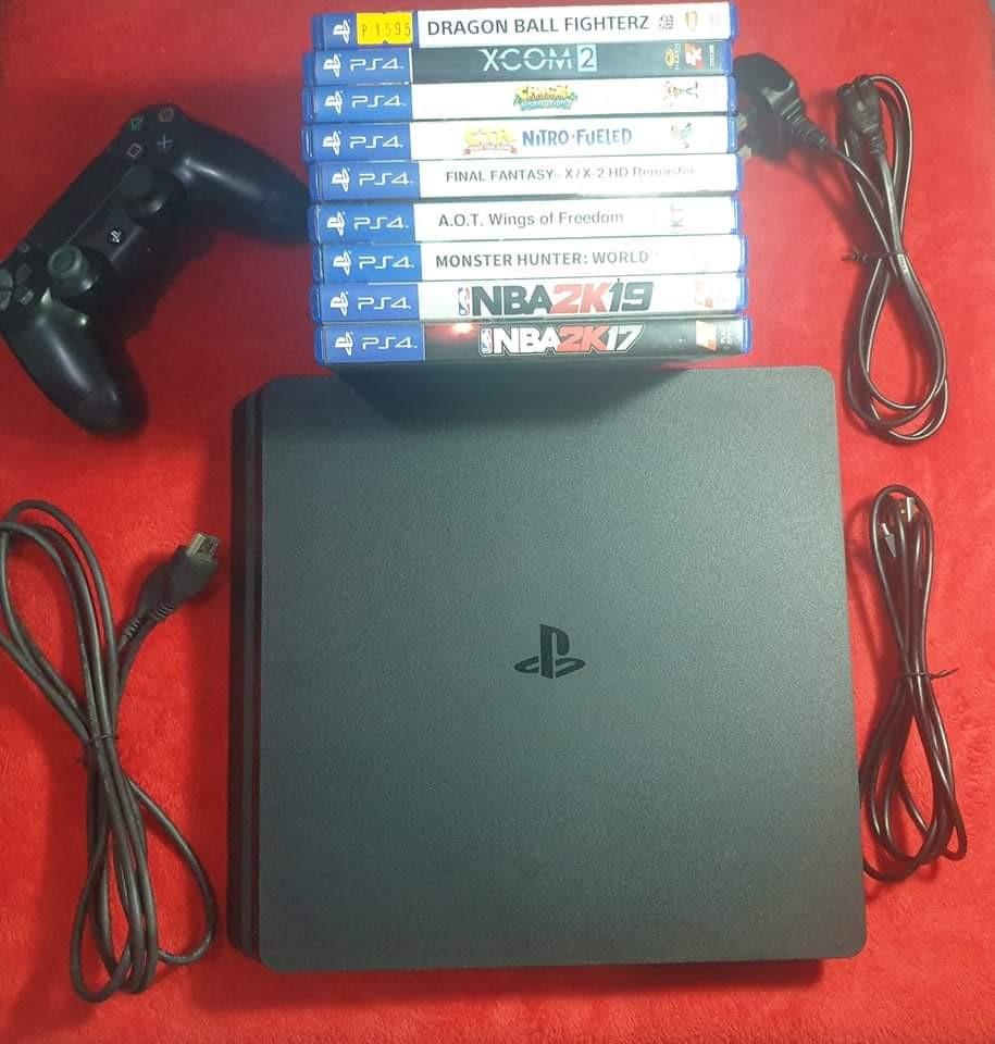 Ps4 Slim 500gb Bundle Video Gaming Video Game Consoles Playstation On Carousell