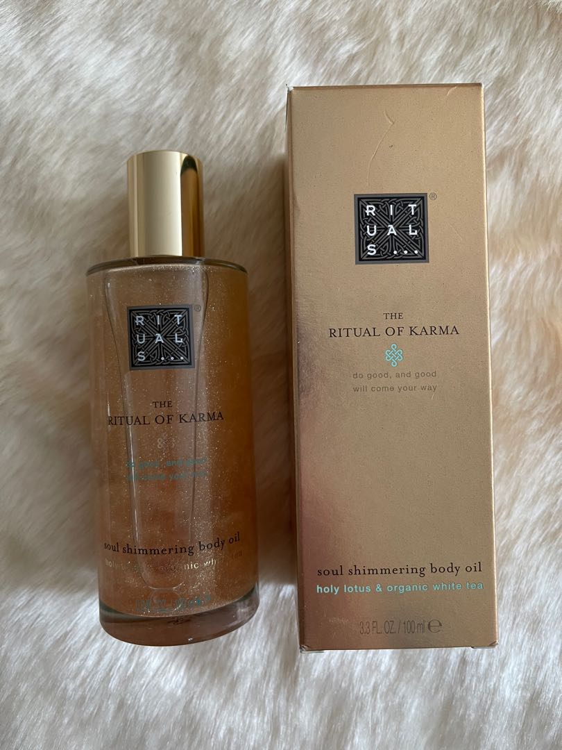 Rituals Shimmer Body Oil, Beauty & Personal Care, Bath & Body, Body Care on  Carousell