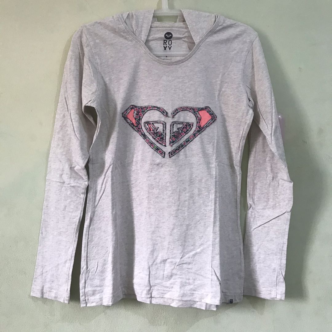 roxy zip up hooded shirts & tops