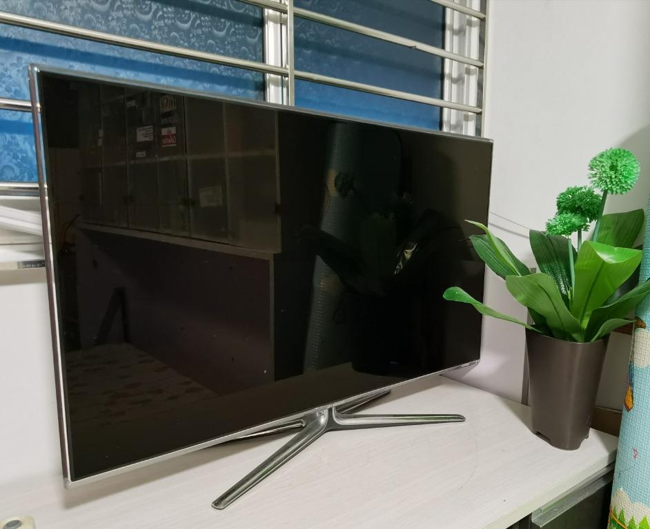 Samsung 46inches 3D LED TV+3D glass+logitech speaker systemZ103, TV