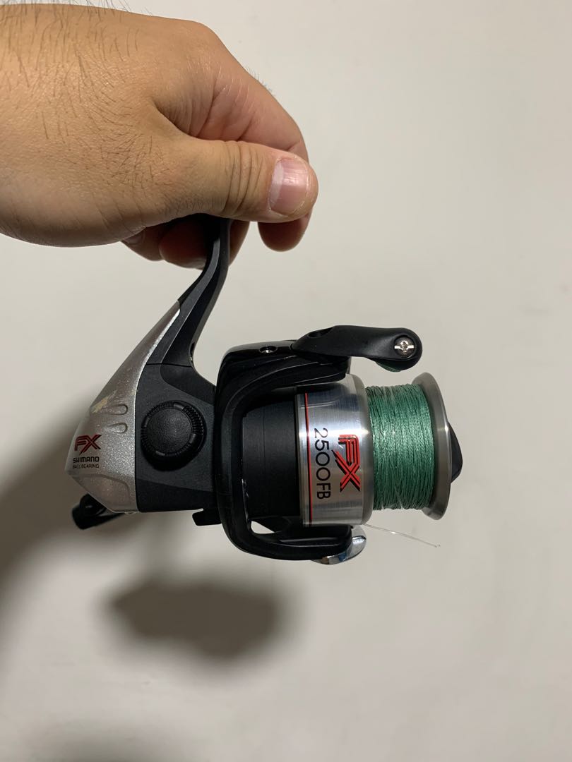 Shimano FX 2500 spinning reel, Sports Equipment, Fishing on Carousell