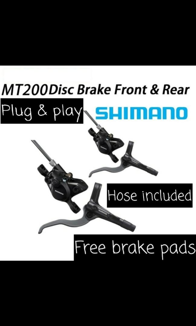 Shimano hydraulic brake MT200 (Shimano brake Shimano disc brake