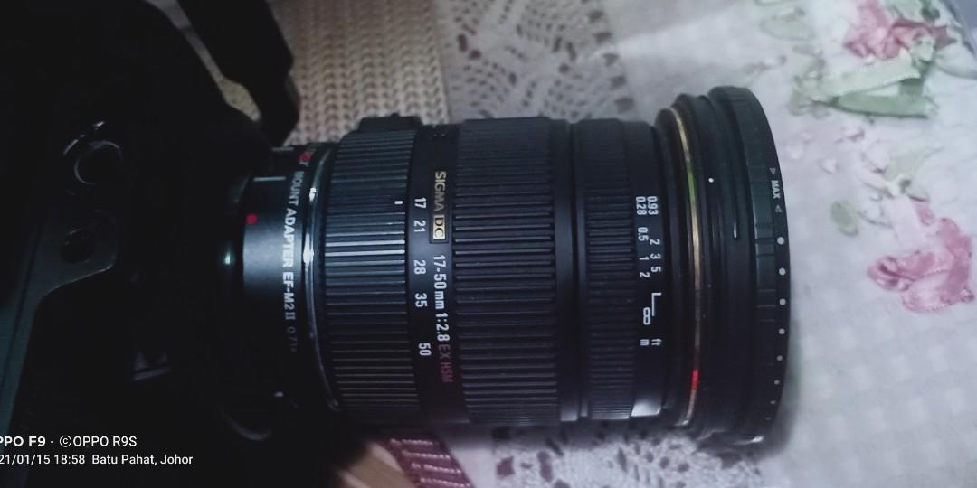 Sigma Lens 1750 mm f2.8, Photography, Lens & Kits on Carousell