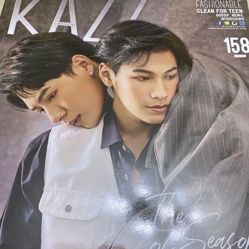 KristSingto kazz 130 雑誌 KristSingto KAZZ 130 雑誌 林子閎がカバー