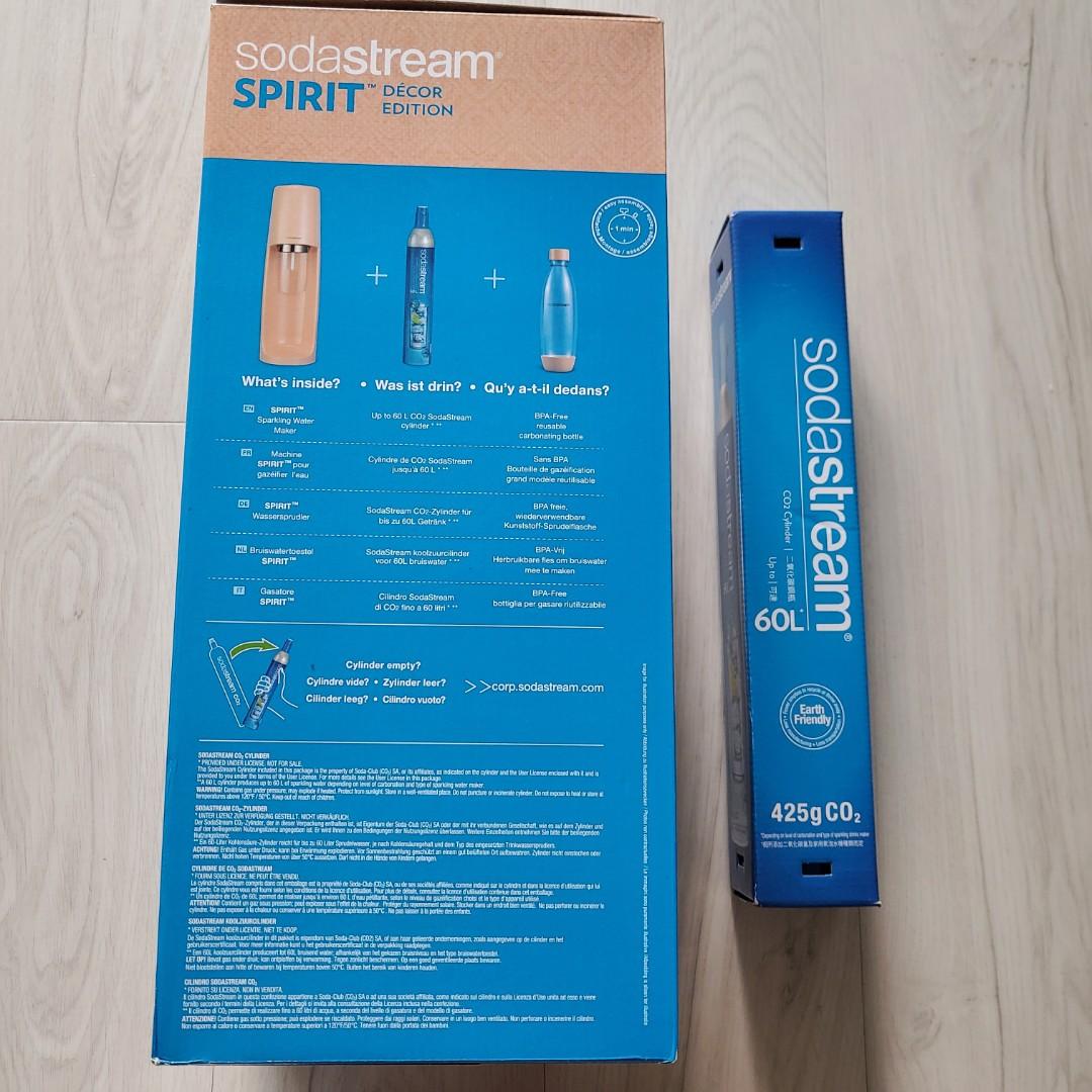 sodastream spirit peach