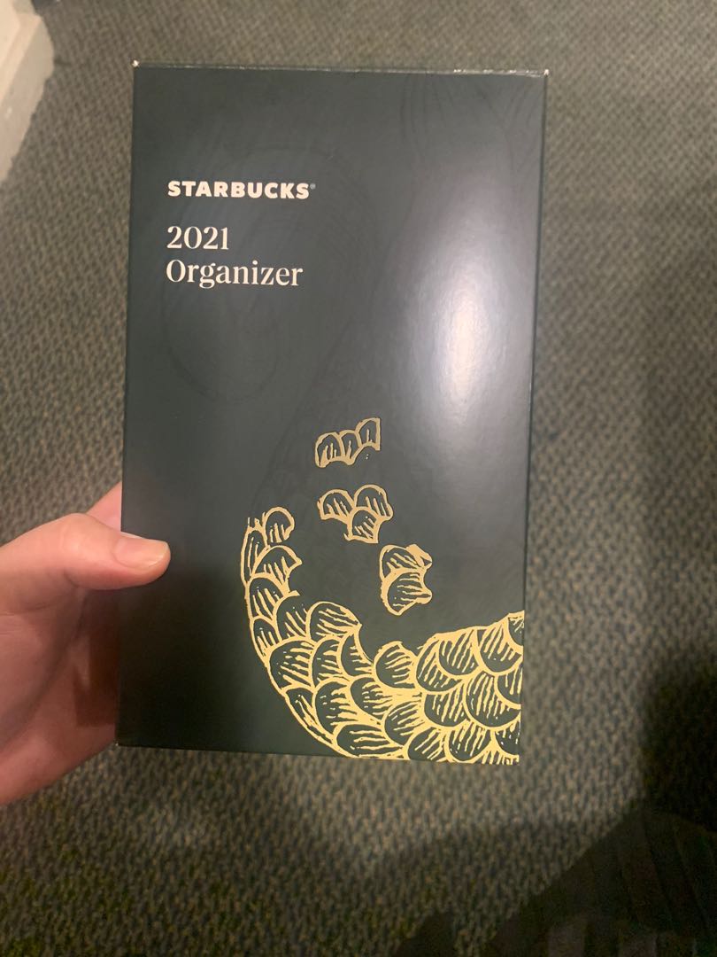 Starbucks 2021 Organizer Black, Hobbies & Toys, Stationary & Craft, Craft Supplies & Tools on