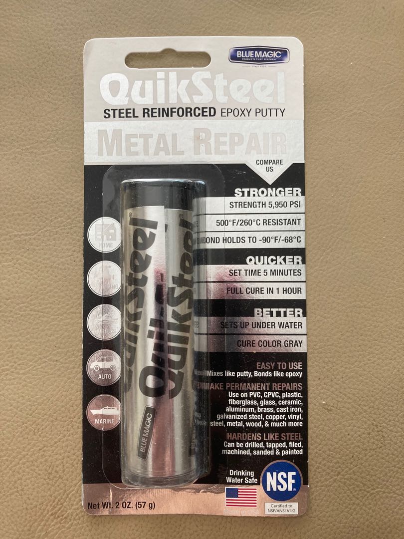 Steel Epoxy Putty, Motorcycles, Motorcycle Accessories on Carousell