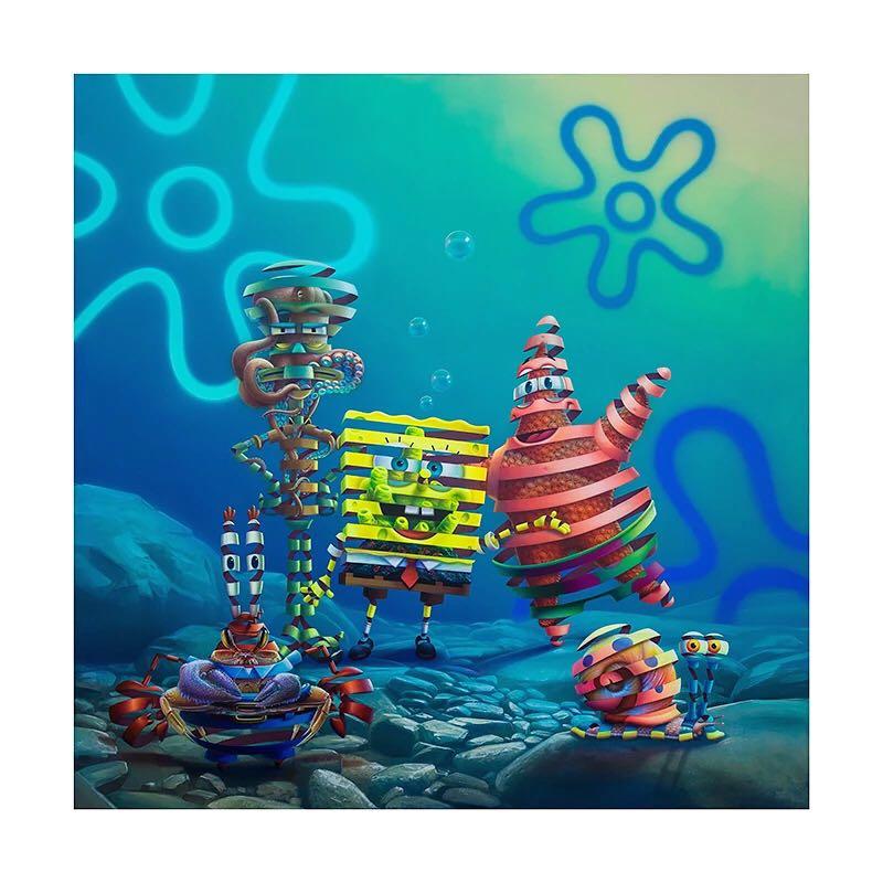 Mr Super A Stefan Thelen Prints Spongebob 興趣及遊戲 手作 自家設計 文具及工藝 畫作及印刷品 Carousell