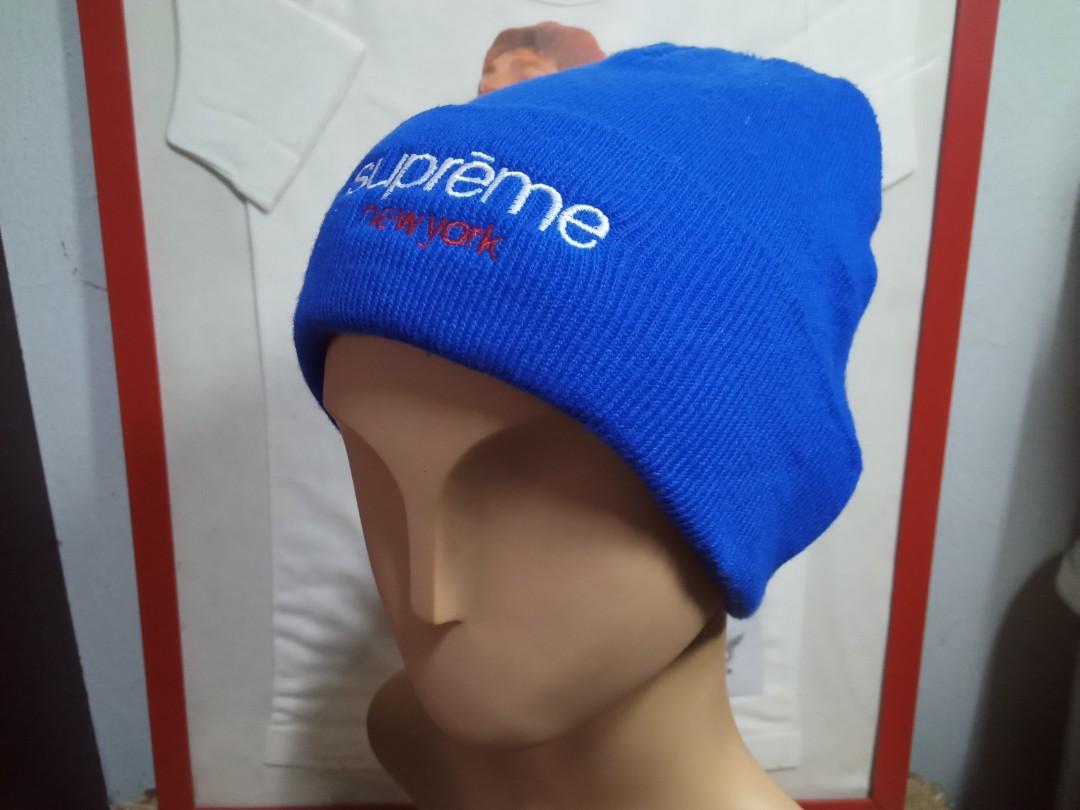SUPREME beanie hat Men s Fashion Watches Accessories Cap