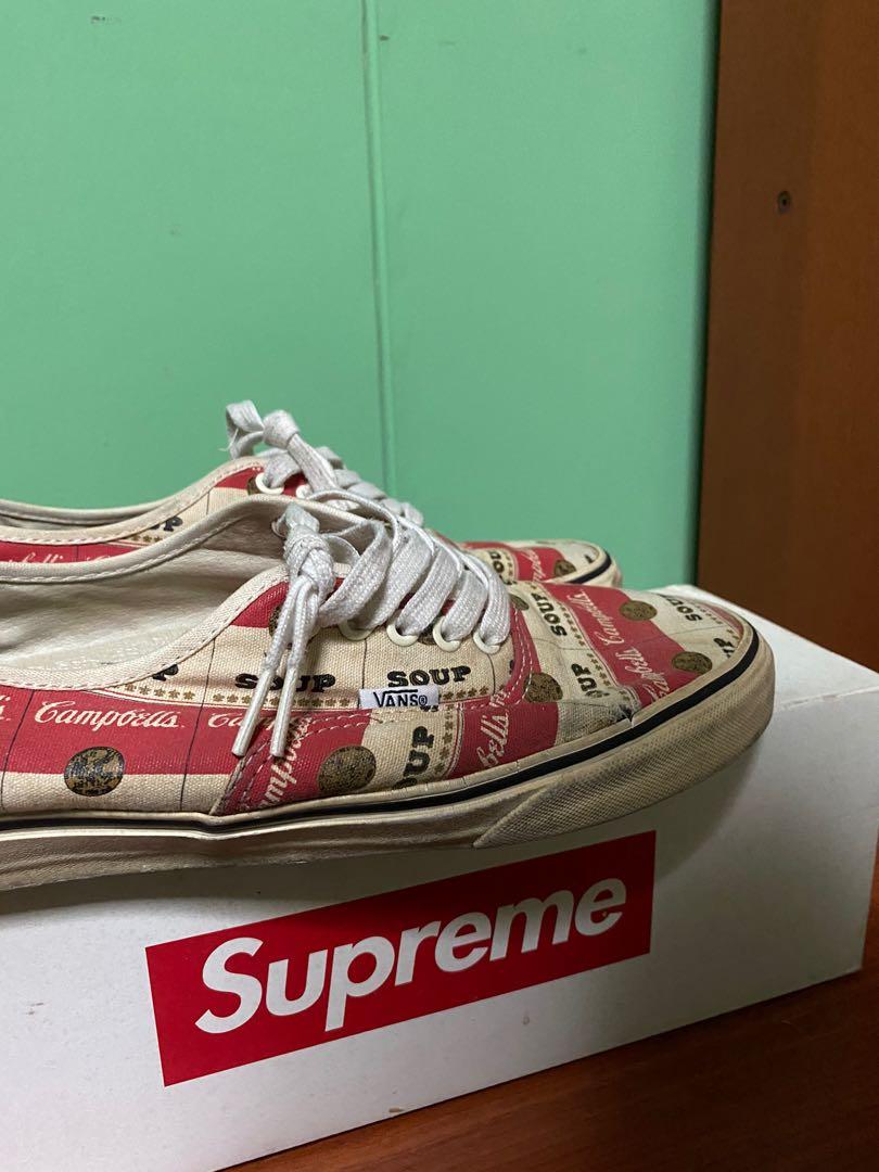 vans campbell soup