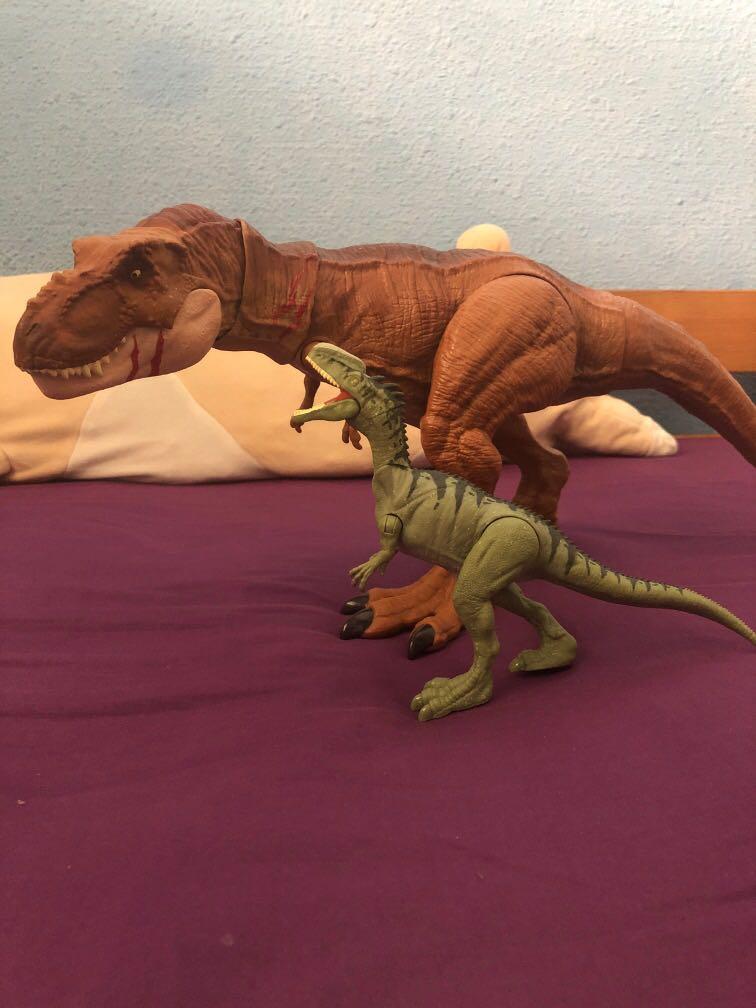 Tyrannosaurus rex deals & monolophosaurus