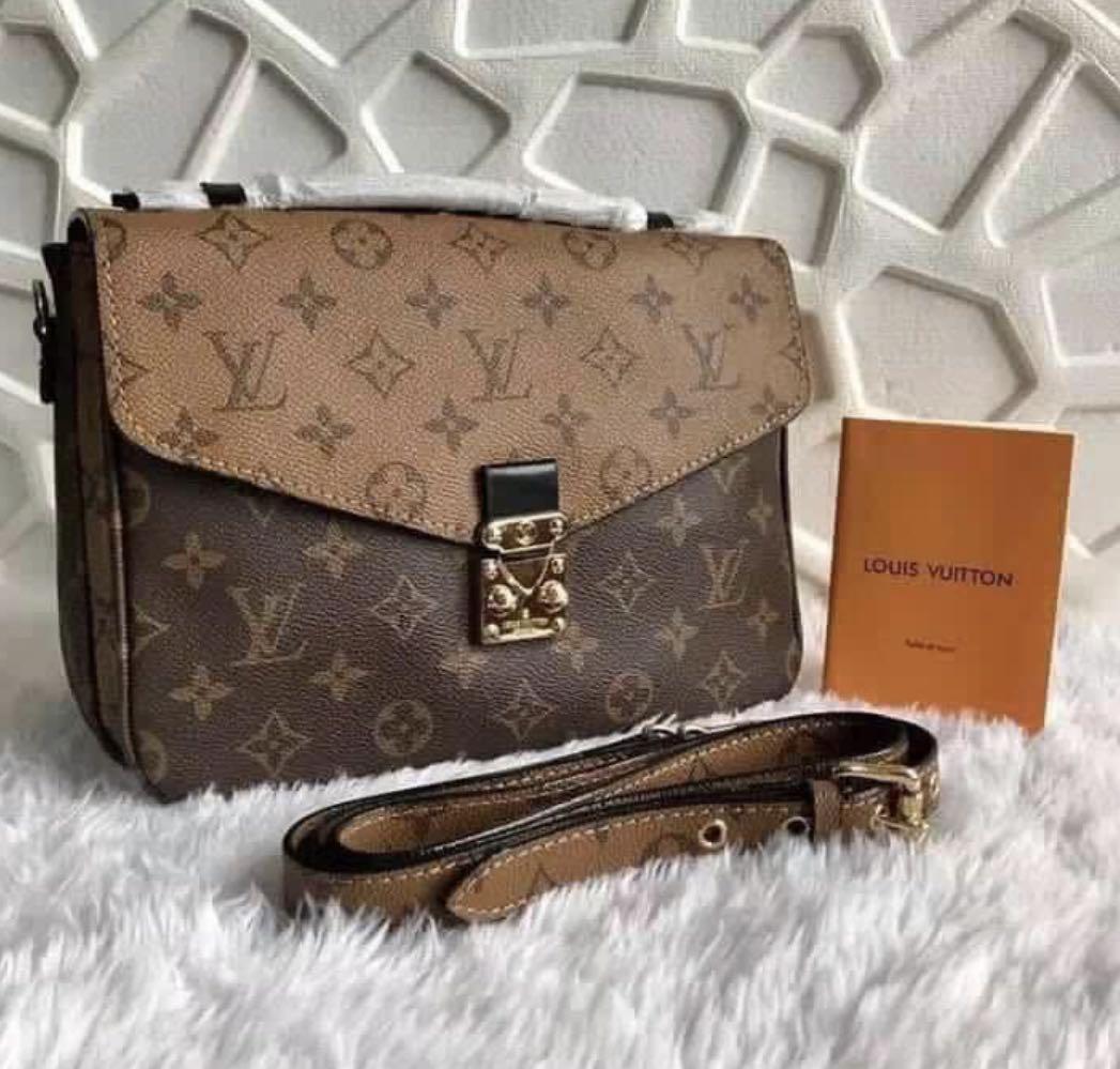 sling lv two tone, Luxury, Bags & Wallets on Carousell