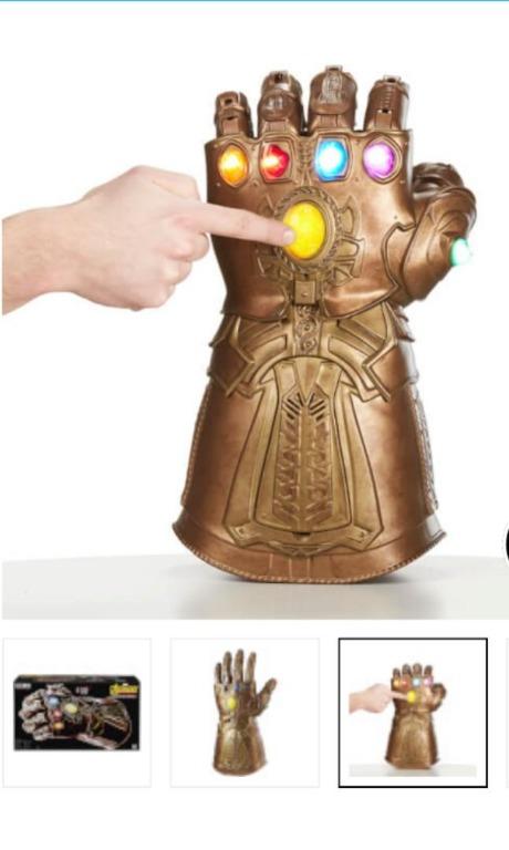 Thanos infinity 2025 gauntlet hasbro