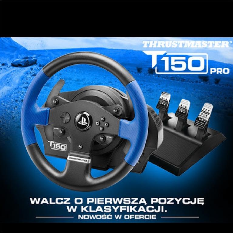 Thrustmaster T150 Pro Force Feedback Wheel for PS5/PS4/PS3 & PC