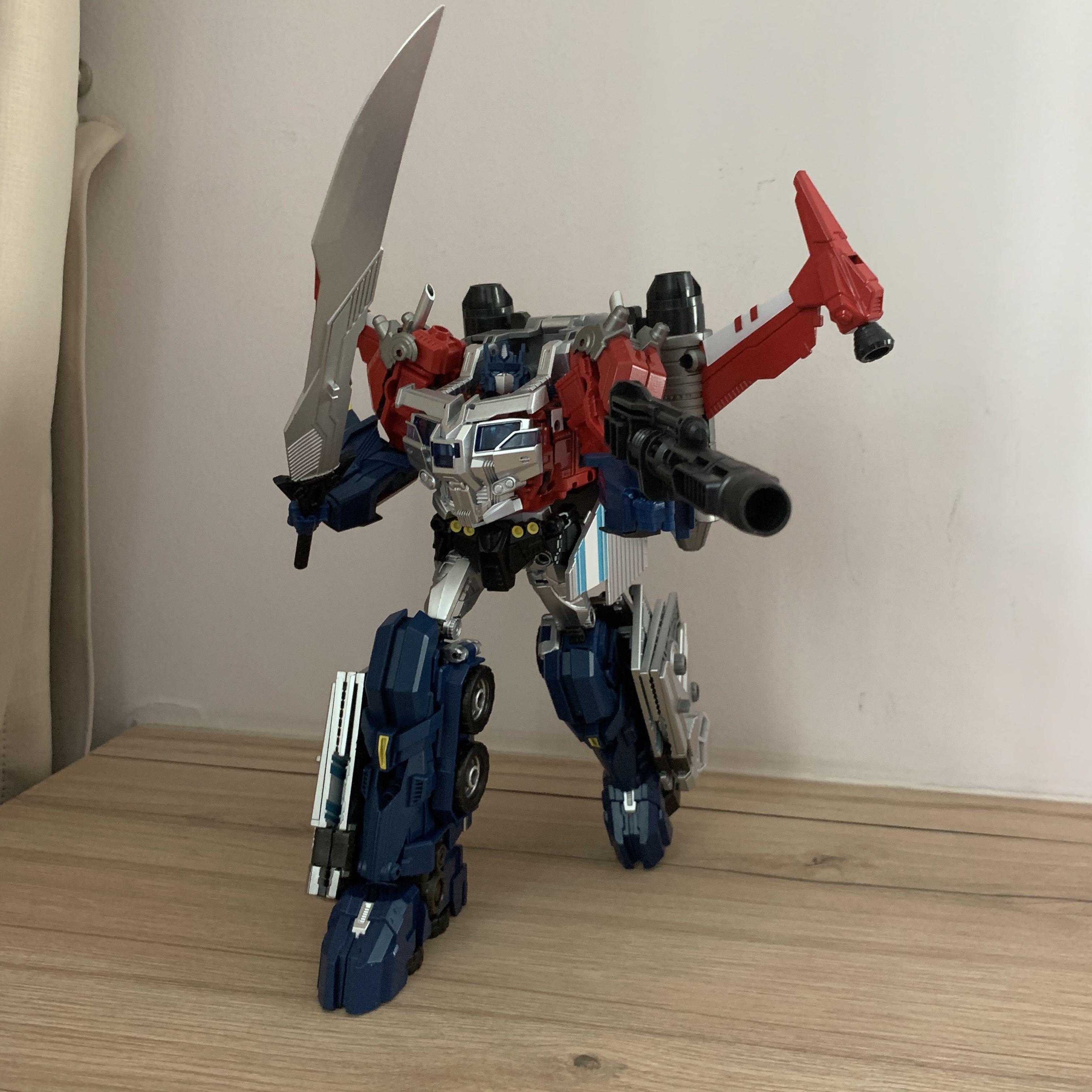 Transformers God Ginrai Aka Perfect Effect Godforce Warrior Pe Dx10g Optimus Prime Powermaster Hobbies Toys Toys Games On Carousell