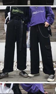 Unisex loose cargo pants