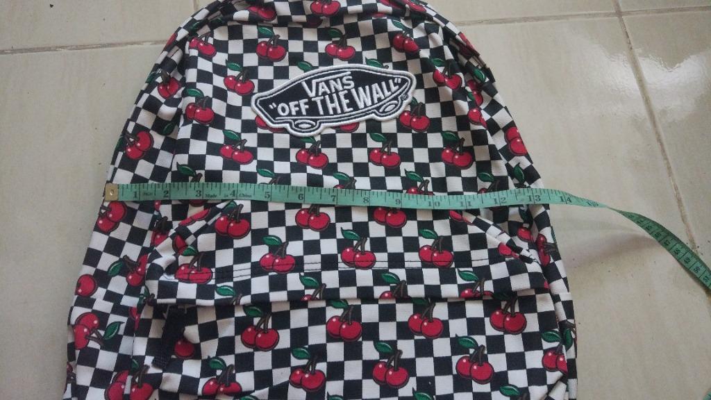 Vans checkered deals cherry backpack