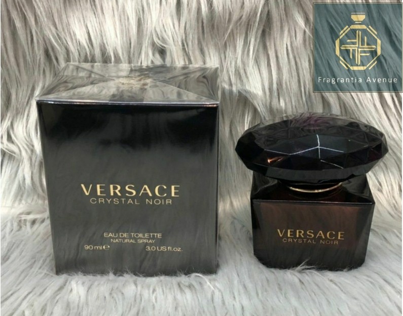 versace crystal noir description