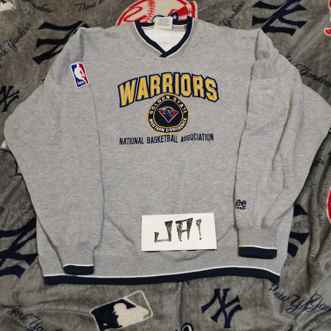 warriors crewneck