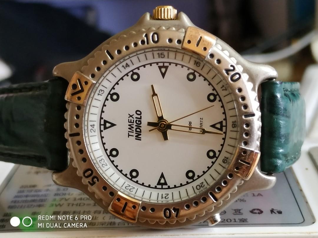 Vintage Timex Indiglo gent watch, Men's Fashion, Watches & Accessories,  Watches on Carousell