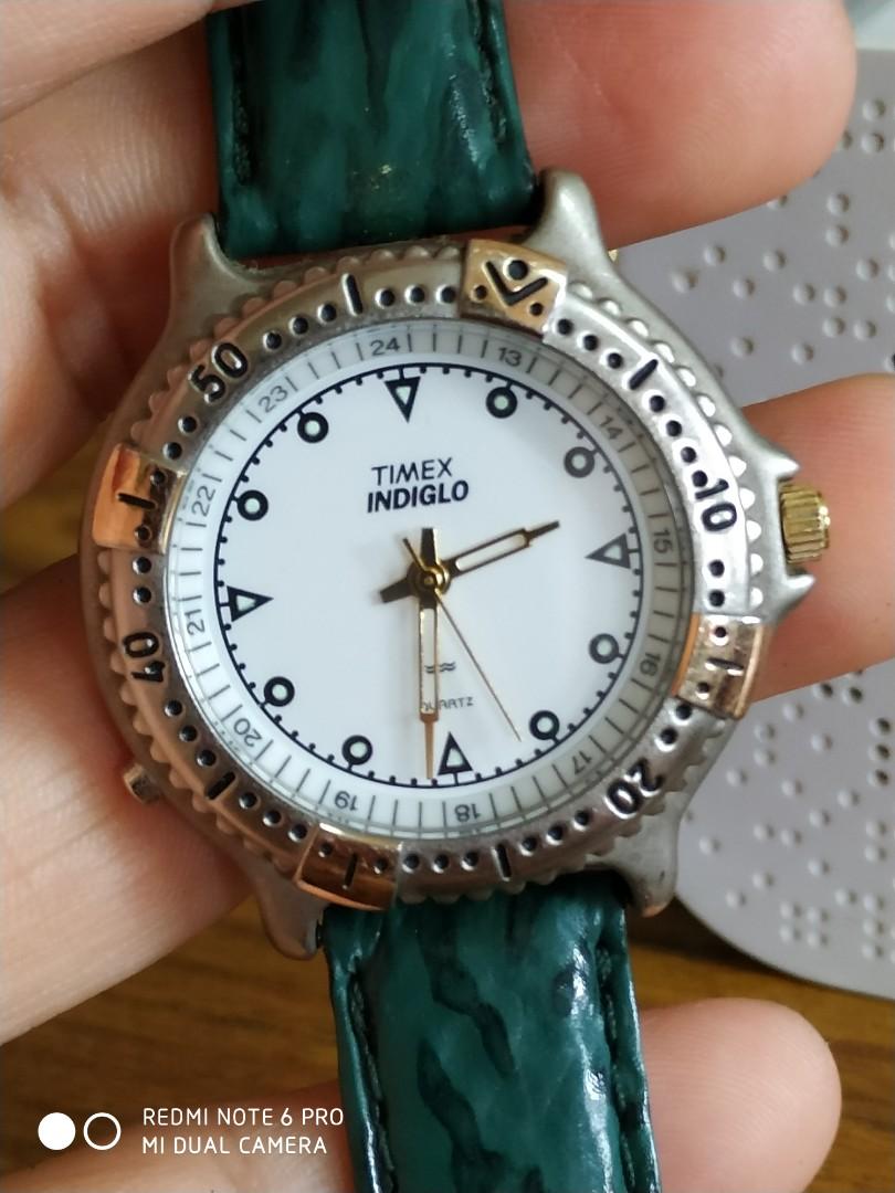 Vintage Timex Indiglo gent watch, Men's Fashion, Watches & Accessories,  Watches on Carousell