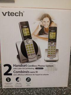 Vtech 2-handset cordless phone with speakerphone & caller ID
