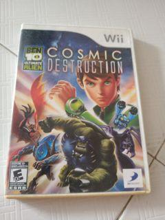 Wii Cosmic Destruction Ben 10 Ultimate Alien