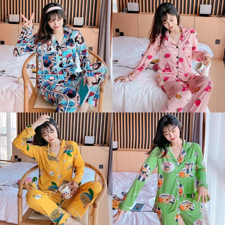 Women NIGHT DRESS Baju Tidur Wanita Baju Tidur Perempuan Pyjamas Women  Pajamas Women Sleepwear Nightwear Night Wear, Women's Fashion, Dresses &  Sets, Traditional & Ethnic wear on Carousell