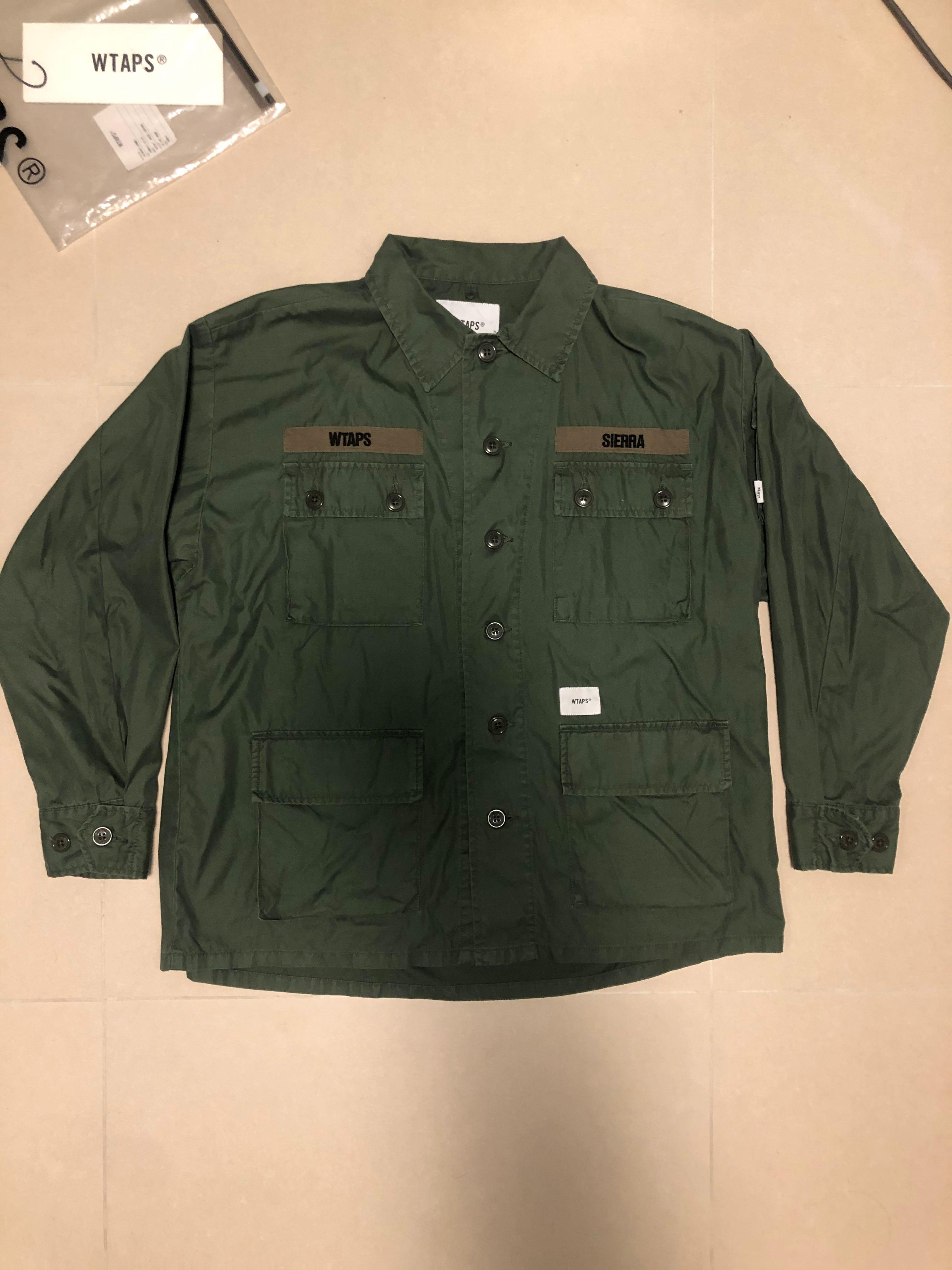 ☆大人気商品☆ 極少 希少サイズ 即発送 22AW WTAPS JUNGLE LS OLIVE