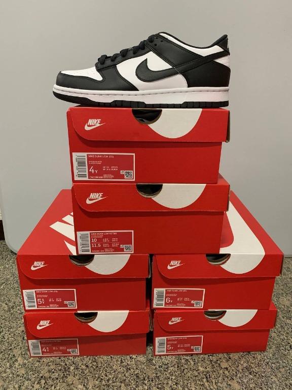 Nike dunk panda box clearance