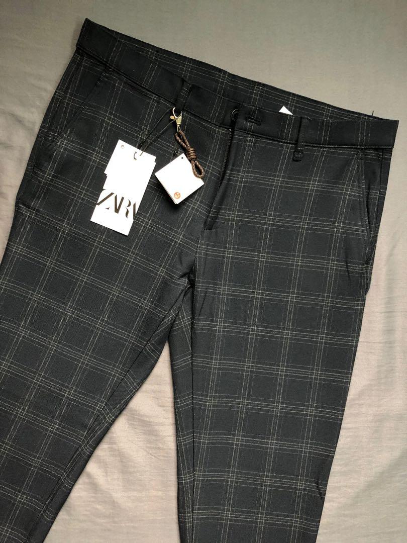 Checked Trousers Zara | Vinted