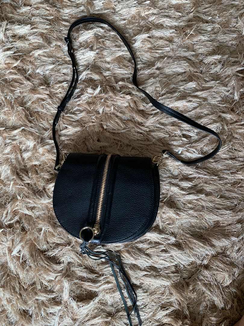 100 Authentic Rebecca Minkoff Mara Saddle Crossbody Bag Women s Fashion Bags Wallets Purses Pouches on Carousell