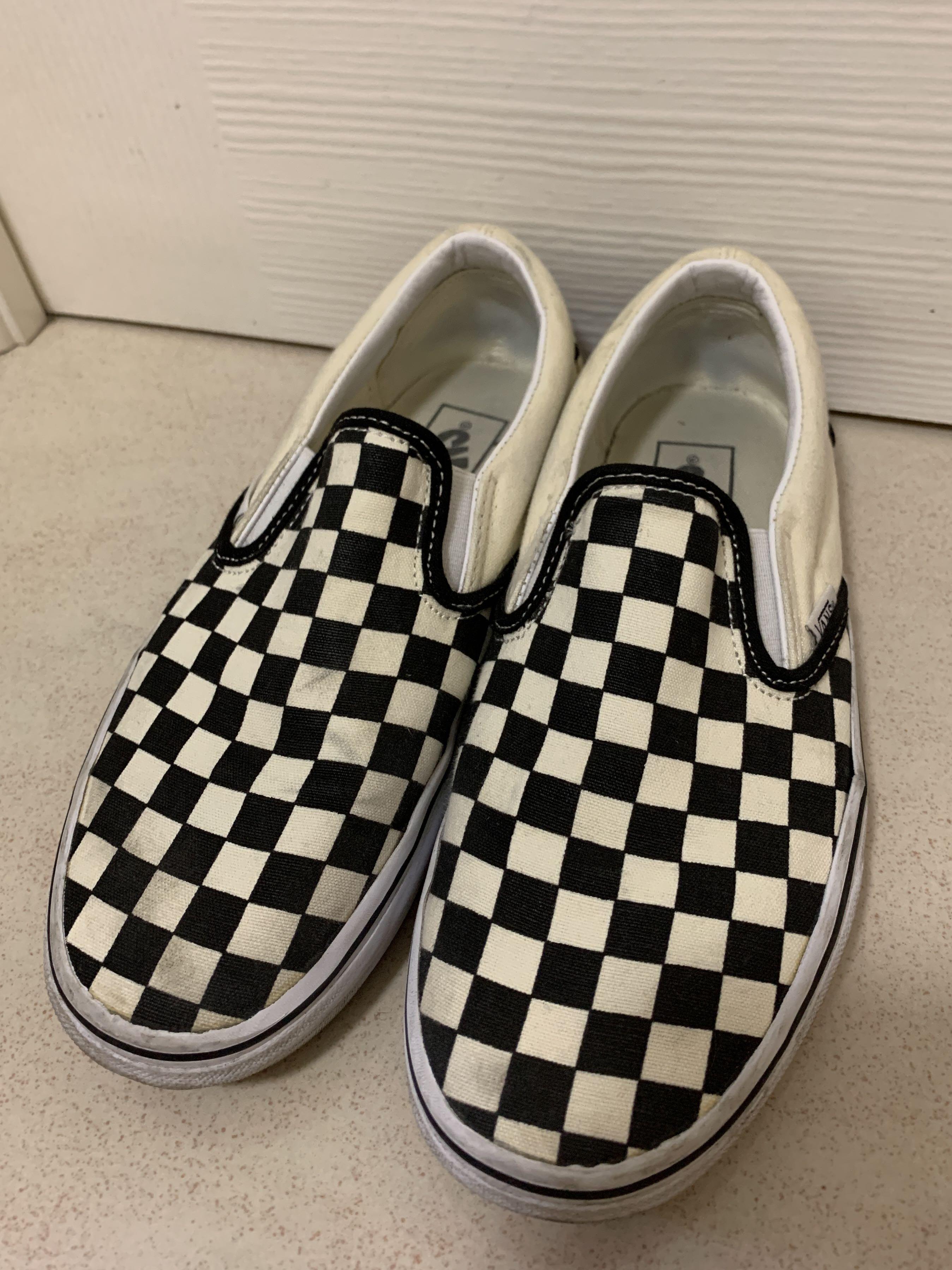 Vans slip on real Clearance
