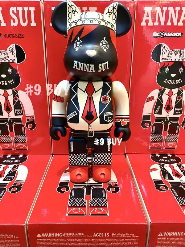 MEDICOM TOY BE@RBRICK - ANNA SUI RED & BEIGE 400％ 》, 興趣及遊戲
