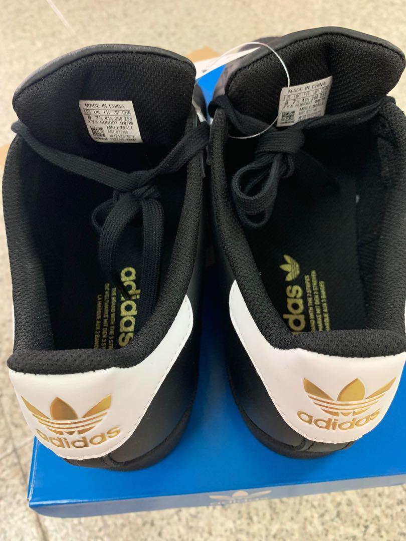 adidas originals superstar black mens