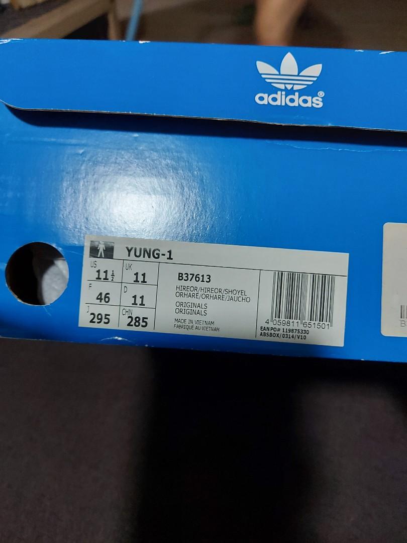 Offer Adidas Yung 1 Size 11.5 Mens Men s Fashion Footwear