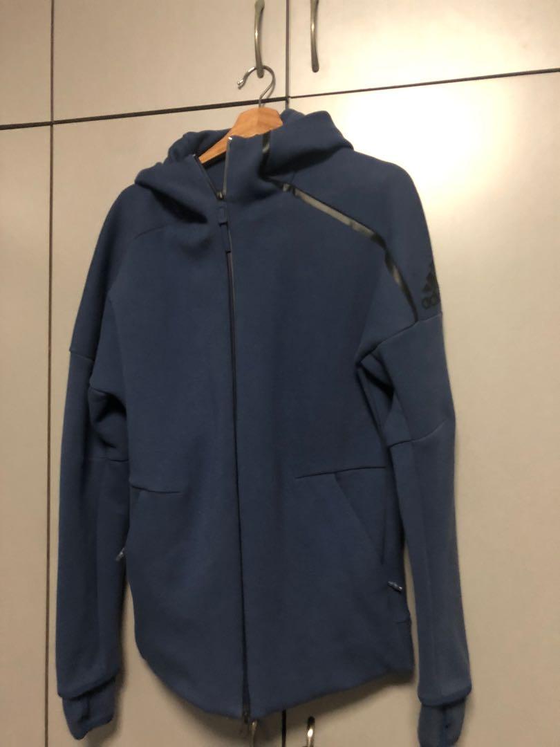adidas zne hoodie blue