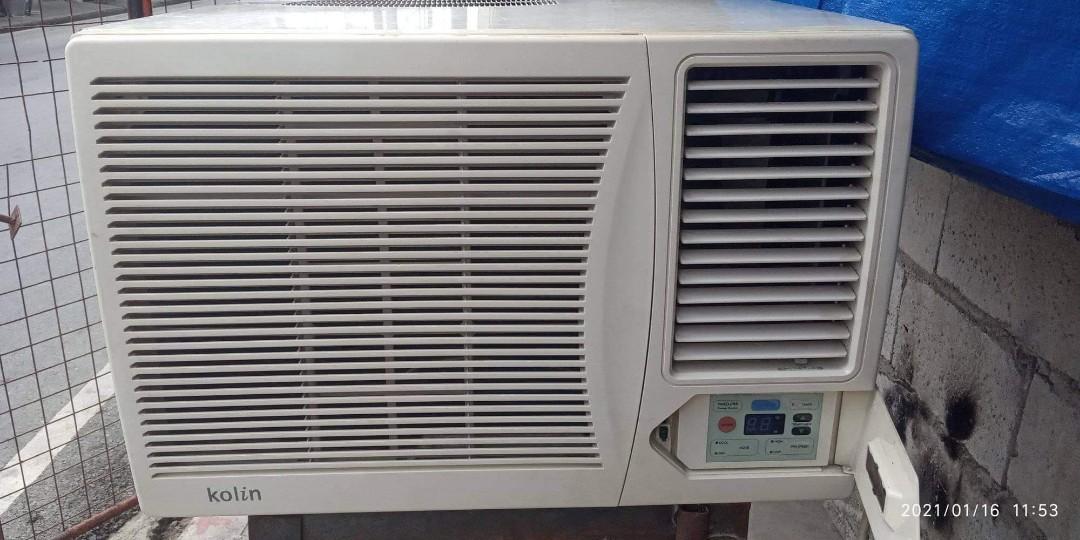 Aircon kolin 2hp with timer and remote, TV & Home Appliances, Air