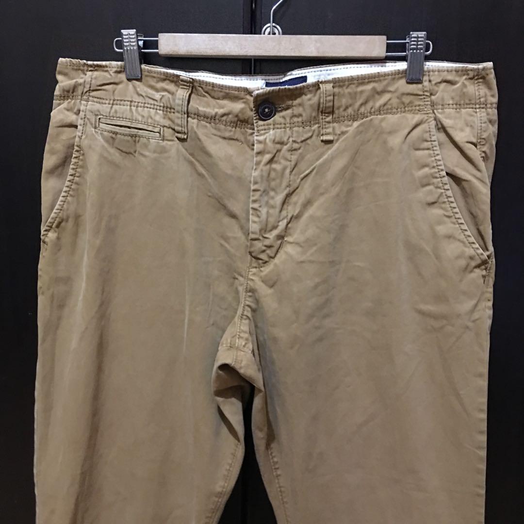 american eagle extreme flex original straight khaki