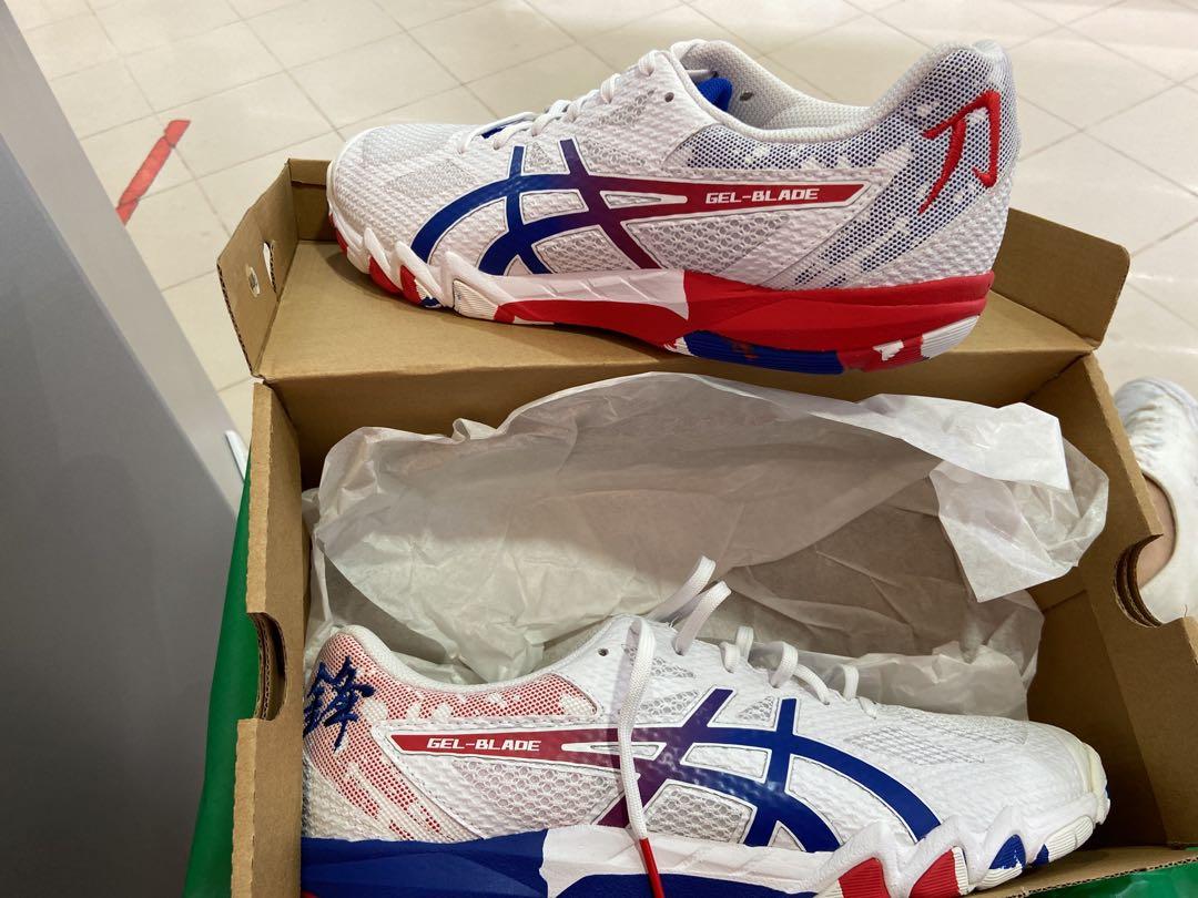 Asics Gel Blade 7 Olympic Edition, Sports Equipment, Sports & Games ...