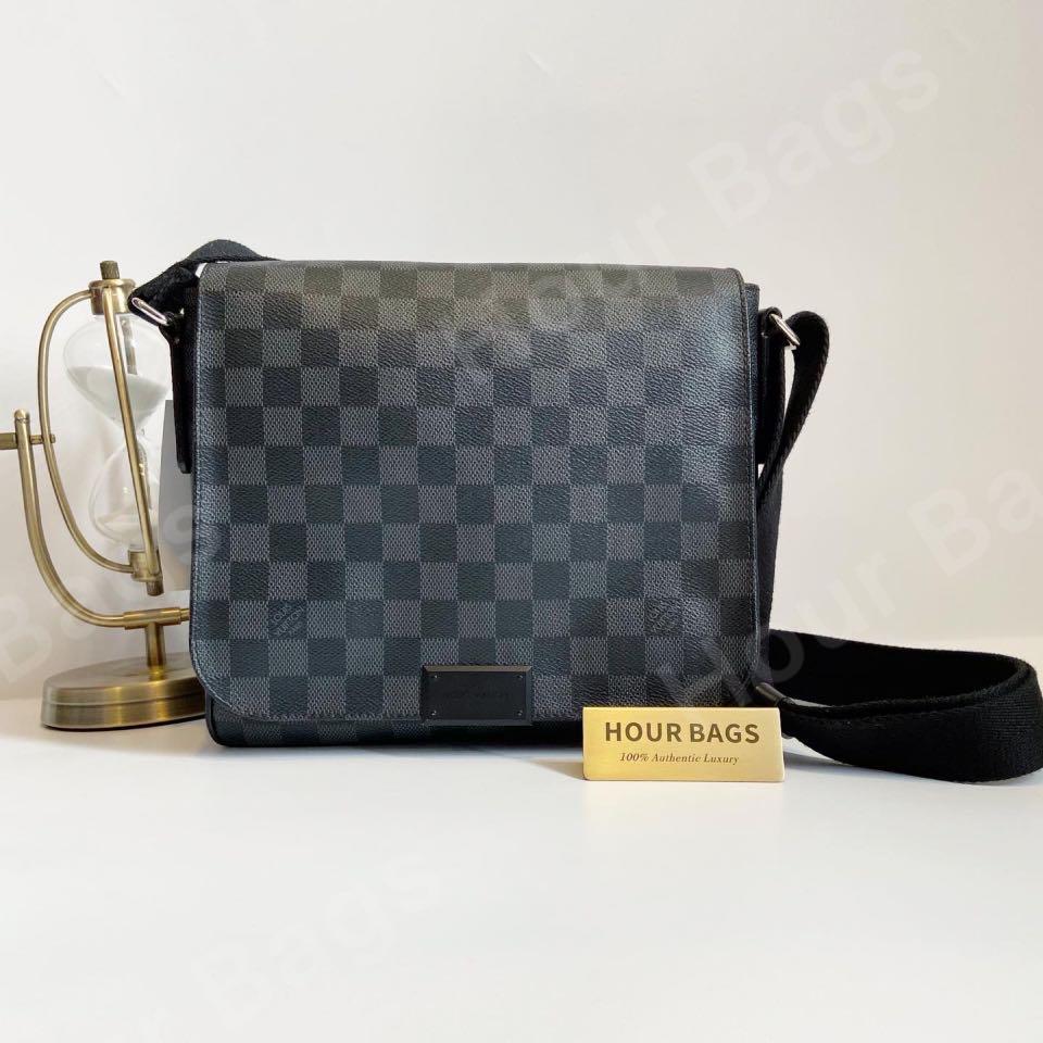 Louis Vuitton LV District PM Damier Graphite BRAND NEW, Luxury, Bags &  Wallets on Carousell