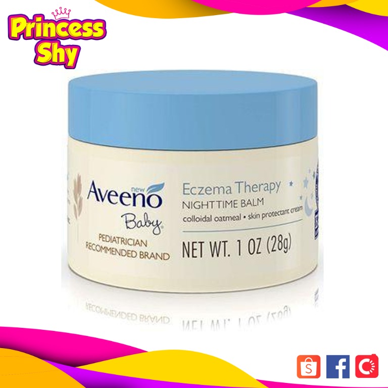 Aveeno Baby Eczema Therapy Nighttime Balm Colloidal Oatmeal Skin Protectant Cream 1oz Health Beauty Skin Bath Body On Carousell Glycerin, water, cetearyl alcohol, isocetyl alcohol, dimethicone i have struggled with eczema since i was a child, and i have had a good experience with aveeno's hydrocortisone cream, so thought this would. carousell