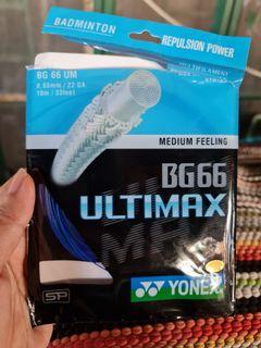 Badminton racket string