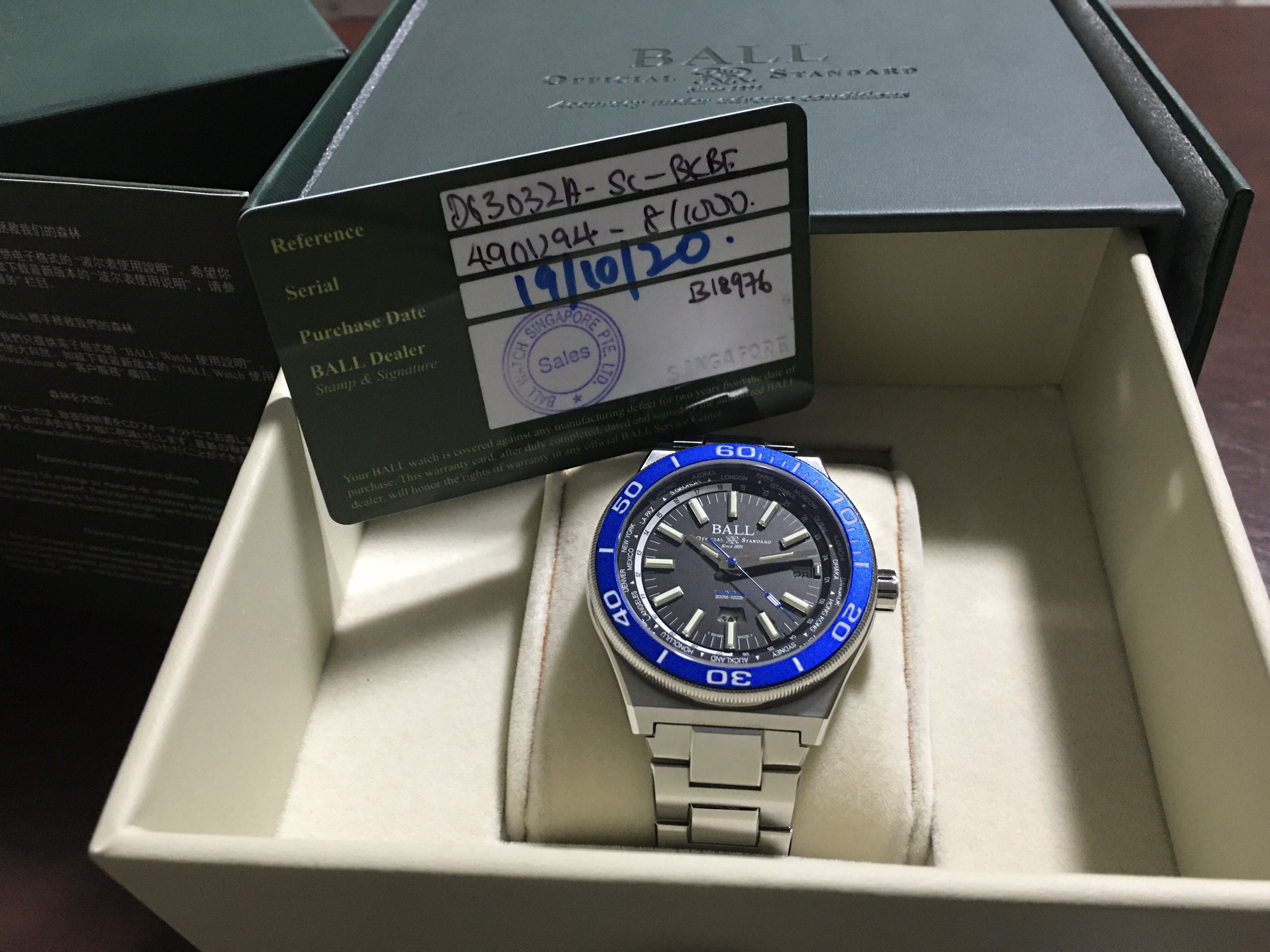 Ball hotsell roadmaster worldtime