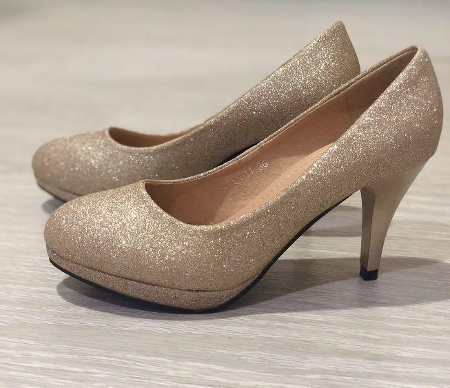 BNIB] Sara Jane Sparkling Glitter Heel 