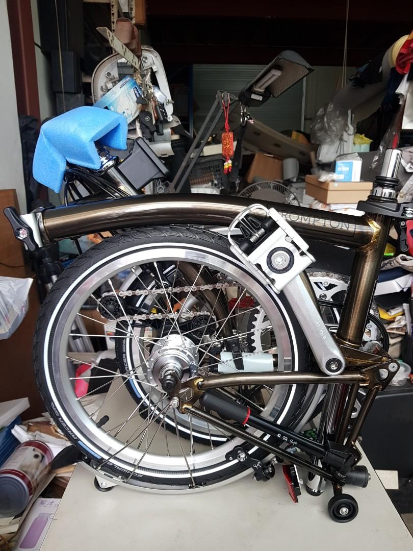 brompton h6l raw lacquer