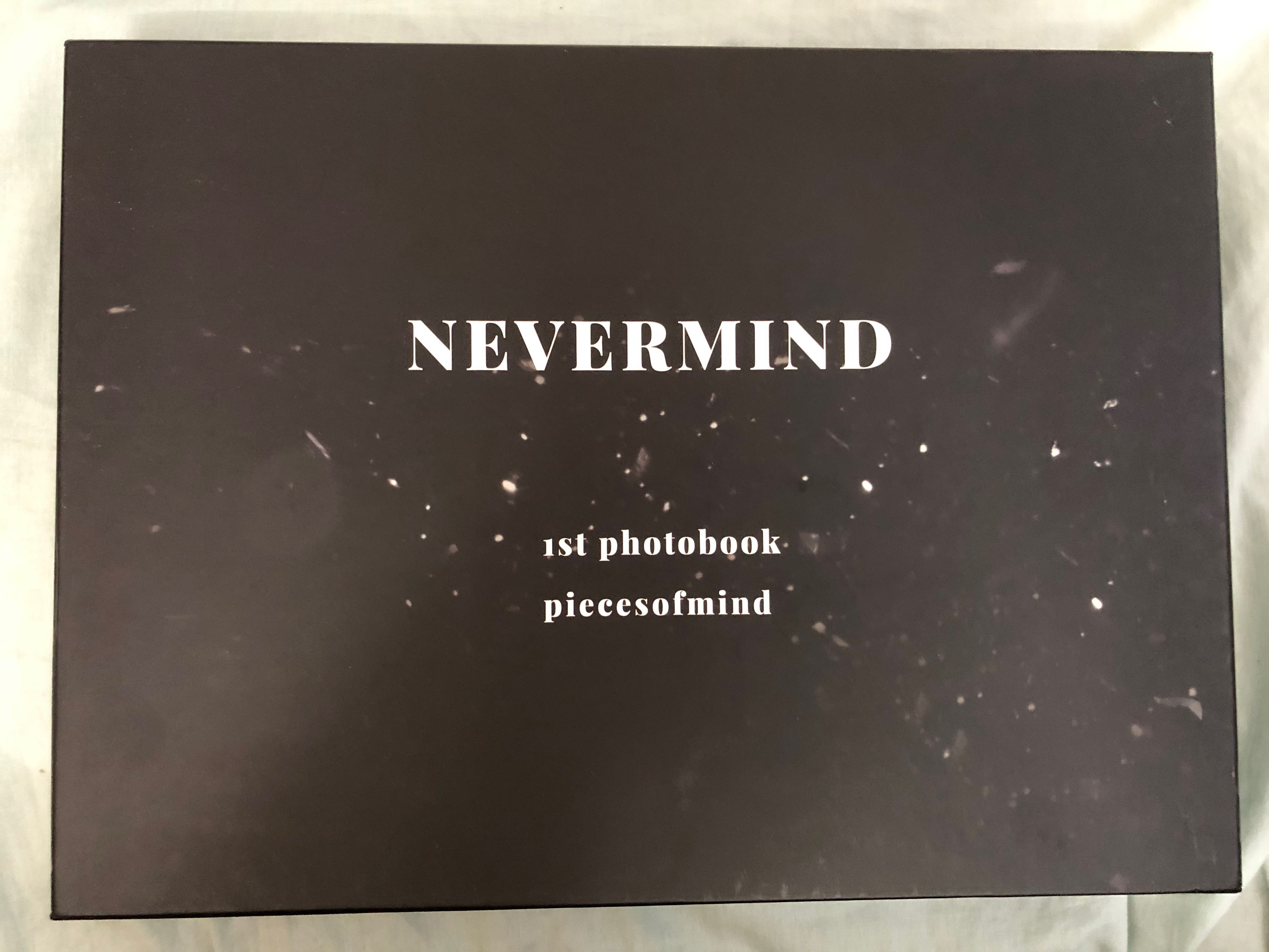 BTS Jimin photobook Nevermind