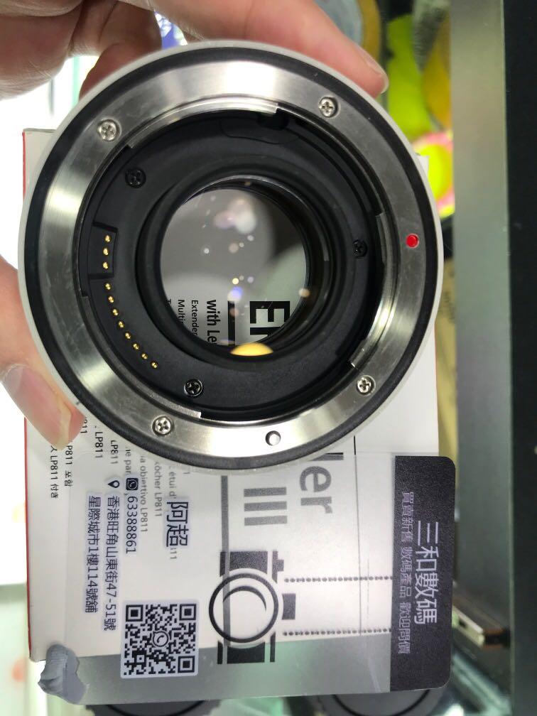 カメラ デジタルカメラ Canon extender EF 1.4x III 新浄平賣, 攝影器材, 鏡頭及裝備- Carousell